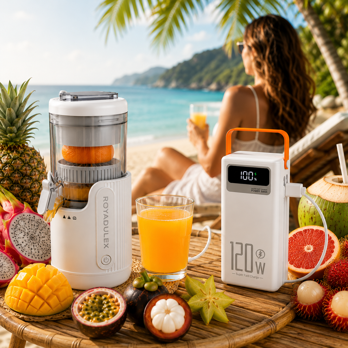 JuiceGo + Massive Battery  - Travel Bundle
