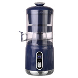 Everyday Electric Mini Orange Juice Maker in mint green, navy blue and beige